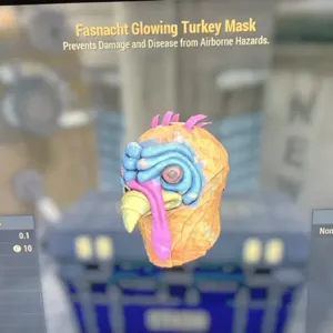 Glowing Turkey Mask