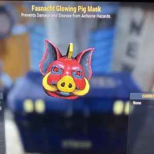 Glowing Pig Mask