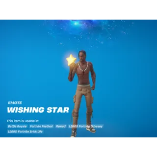 Fortnite - wishing star emote