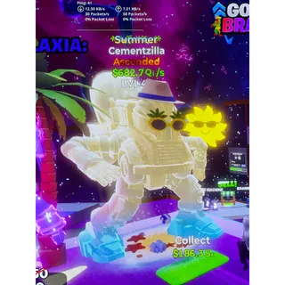 Cementzilla Summer Maxed