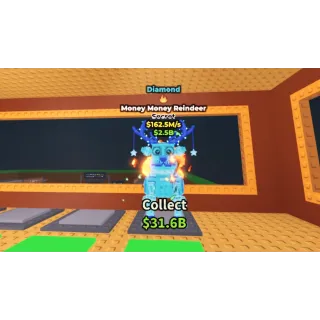 162.5M/s Diamond Money Money Reindeer 