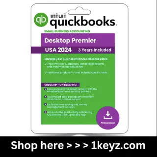 QuickBooks Desktop Premier Plus 2024  - 3-Year Subscription (USA) - Windows