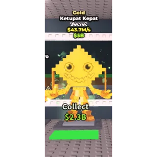 Gold Ketupat Kepat 43.7m/s