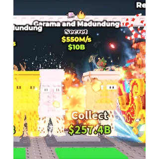 Garama and madundung 550m/s