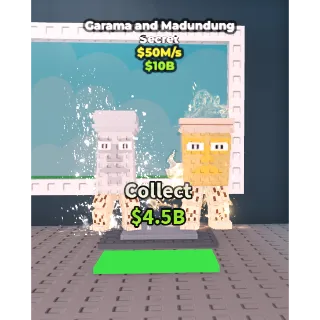 Garama and Madundung 50m/s