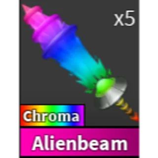 Chroma alien beam + raygun 