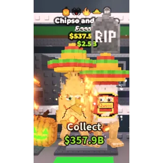Chipso and Queso 537.5m/s RARE TRAIT