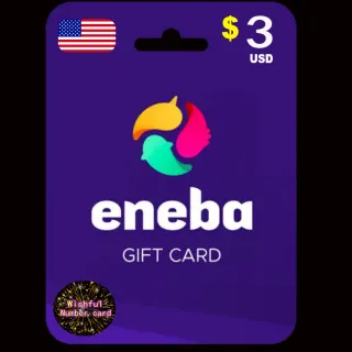 $3.00 USD Eneba Gift Card | US |-AUTOMATIC