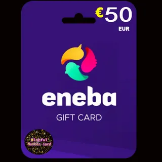 €50.00 EUR Eneba Gift Card ✅ Stockable