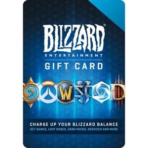 $50  USD Blizzard Gift Card (United States)