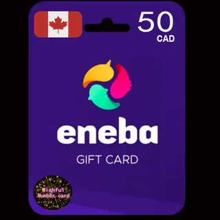 $50.00 CAD Eneba Gift Card ✅ Stockable