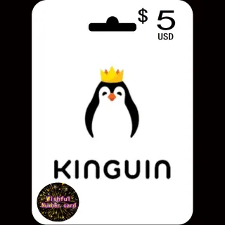 $5.00 USD Kinguin Gift Card - INSTANT