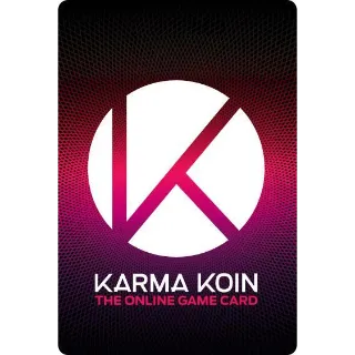 Karma Koin $100 Gift Card (Nexon Game Card)