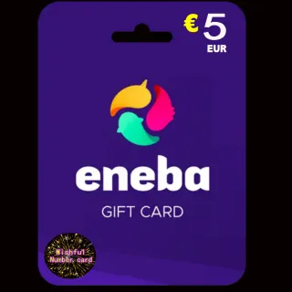 €5.00 EUR Eneba Gift Card | EU | INSTANT