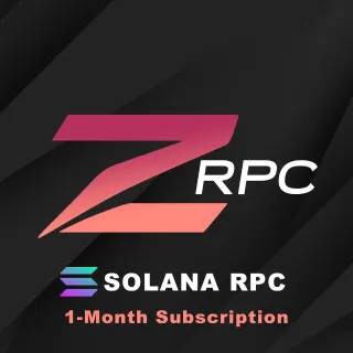 zRPC 1-Month Subscription - Solana RPC Connection