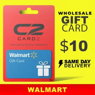 [WHOLESALE FLASH SALE] WALMART Giftcard - $10.00 - NEW! Limited Inventory. SAME DAY DELIVERY