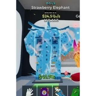 STRAWBERRY ELEPHANT Aqua Steal The Brainrot Fortnite 