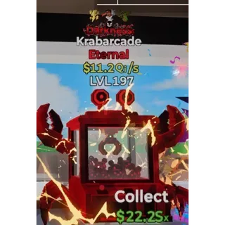 Krabarcade Darkness Steal The Brainrot