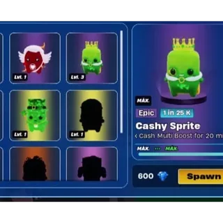 Cashy Spirit STEAL THE BRAINROT FORTNITE 