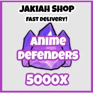 5000 trait crystal anime defenders