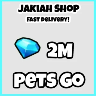 2m gems pets go