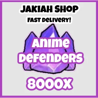 8000 trait crystal anime defenders