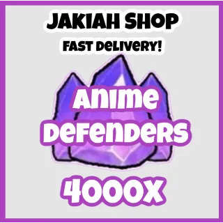 4000 trait crystal anime defenders