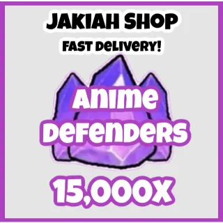 15000 trait crystal anime defenders