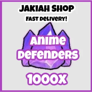 1000 trait crystal anime defenders