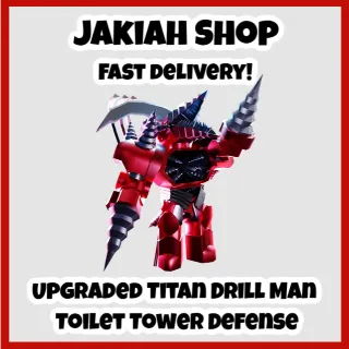 Upgraded Titan Drill Man
