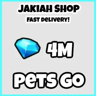 4m gems pets go