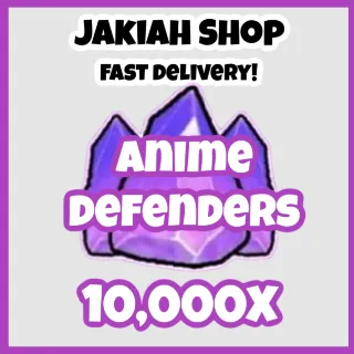 10000 trait crystal anime defenders