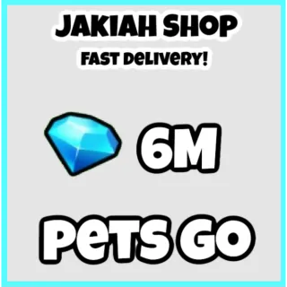 6m gems pets go