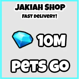 10m gems pets go