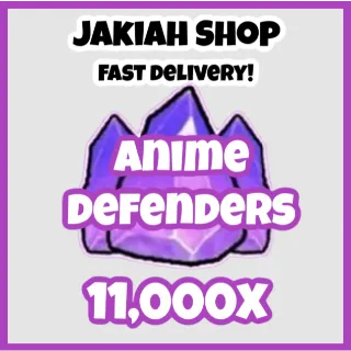 11000 trait crystal anime defenders