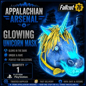 Glowing Unicorn Mask