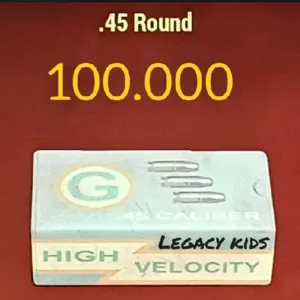 .45 ammo 100,00