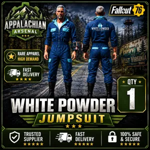 White Powder Jumpsuit