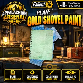 Gold Shovel Paint