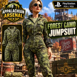 Forest Camo Jumpsuit