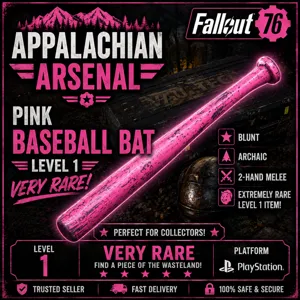 Baseball Bat Pink Lvl 1