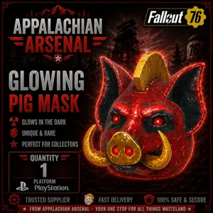 Glowing Pig Mask