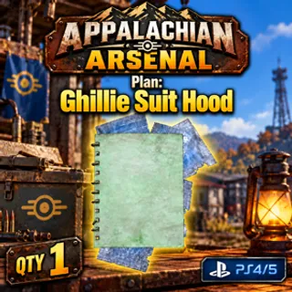 Plan Ghillie Suit Hood