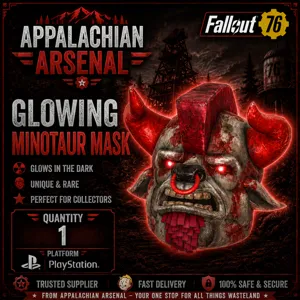 Glowing Minotaur Mask