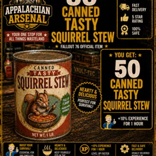 Can Tasty Squirrel  Stew