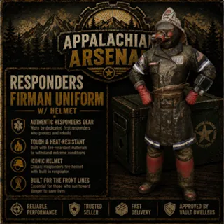 Responders Fireman Set
