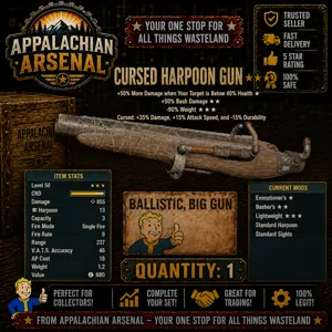 Cursed Harpoon Gun