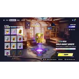 Gold punk sprite 