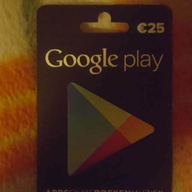 Google Play Gift Card 25 EUR Europe