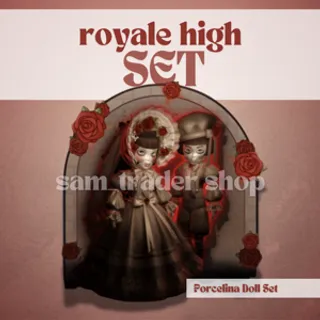 RH | PORCELINA DOLL SET